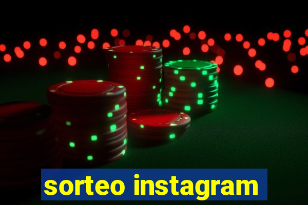 sorteo instagram